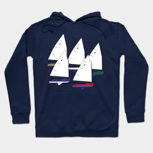 Sanderling Sailboats Racing Hoodie